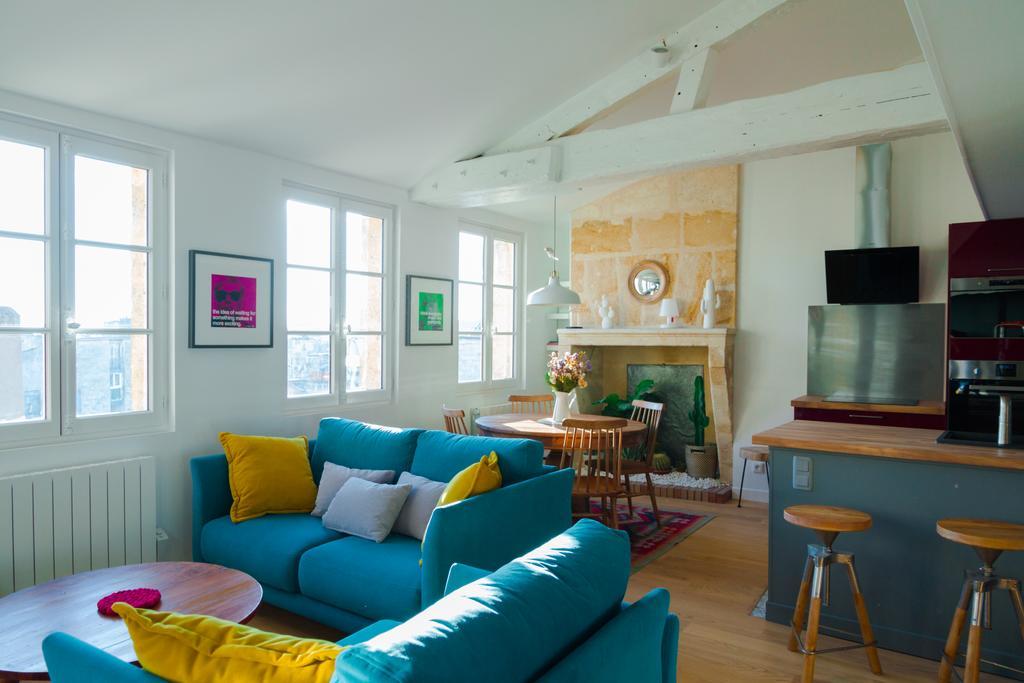 La Loge Du 12 Appartement Bordeaux Buitenkant foto